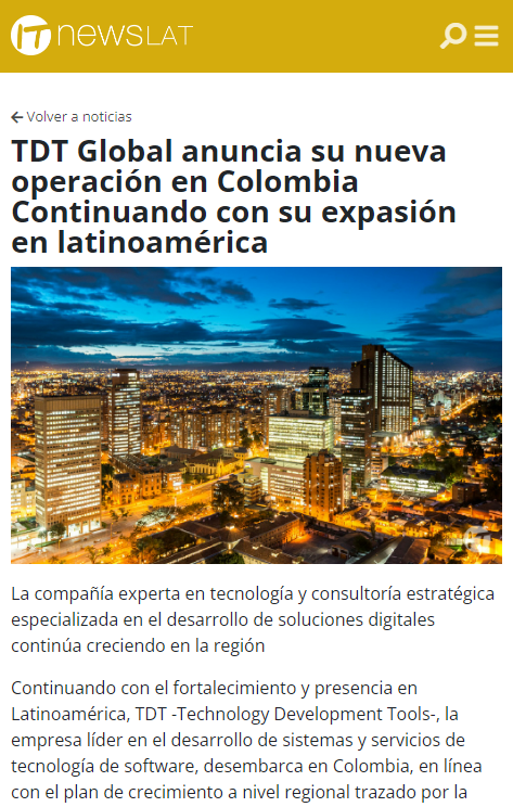 article itnews.lat tdt-global-anuncia-su-nueva-operaci-n-en-colombia-continuando-con-su-expasi-n-en-latinoam-rica
