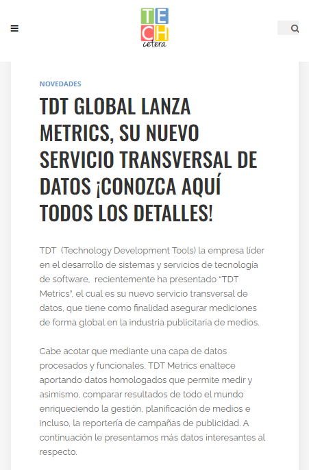 article techcetera.co tdt-global-lanza-metrics-su-nuevo-servicio-transversal-de-datos-conozca-aqui-todos-los-detalles